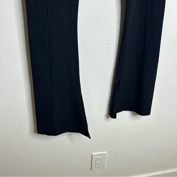 NWT EB Denim Split Hem Cotton Legging in Black Size Large - Picture 8 of 15